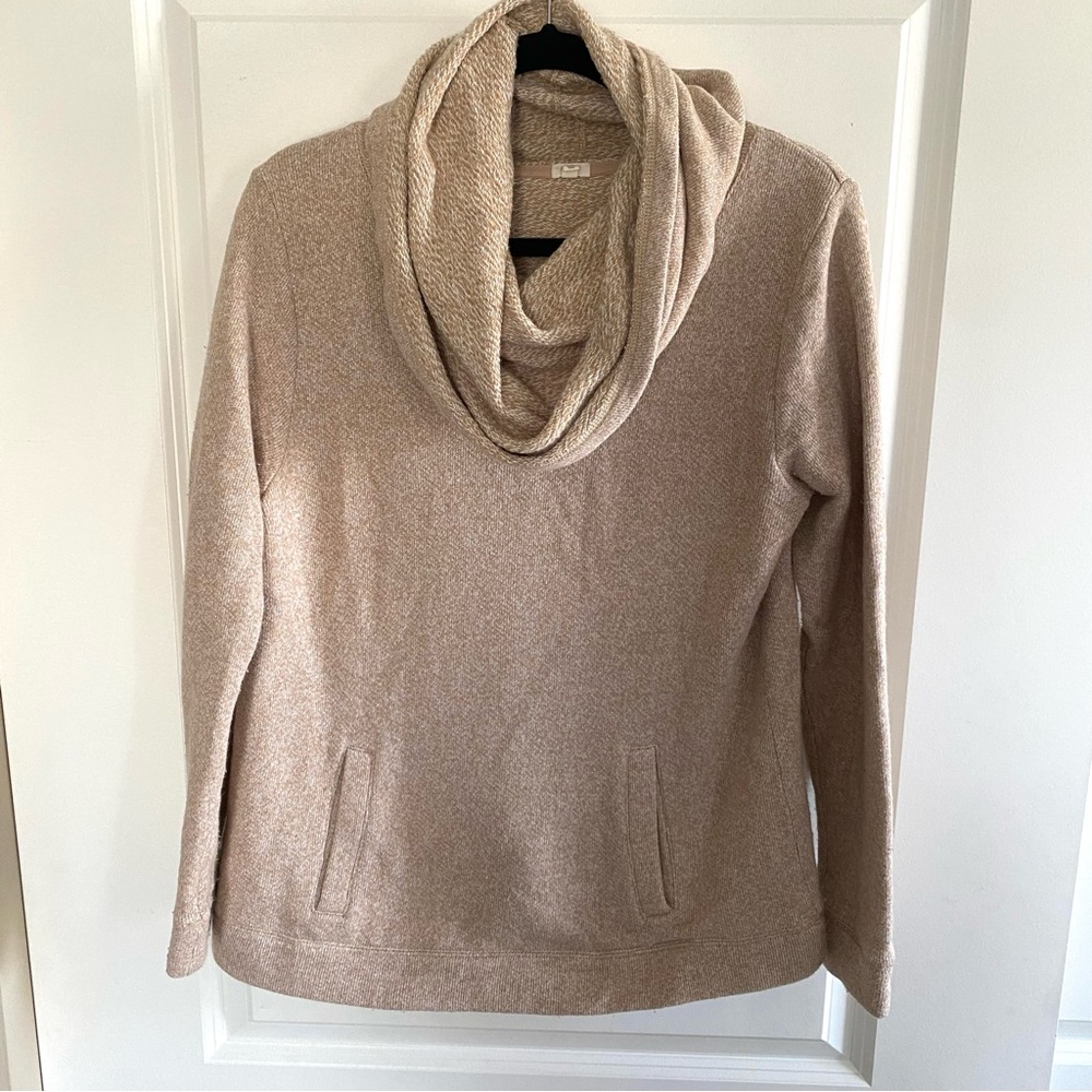 JCREW Cowl Neck Sweatshirt Top